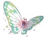  2019 absurd_res ambiguous_gender antennae_(anatomy) arthropod feral flying gigantamax_butterfree gigantamax_pok&eacute;mon green_wings hi_res insect insect_wings lepidopteran nintendo official_art pok&eacute;mon pok&eacute;mon_(species) purple_body red_eyes shaded simple_background solo unknown_artist video_games white_background white_wings wings 