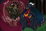 anthro bodily_fluids detailed_background digestion_noises dragon duo feral growling hi_res lagomorph leporid looking_pleasured male male/male mammal medieval_armor mythological_creature mythological_scalie mythology organs panpy_draws rabbit rumbling_stomach saliva scalie stomach stomach_acid swallowing unreliablesize vore x-ray_view