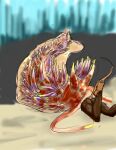 2010 ambiguous_gender anthro anthro_prey aquatic_gastropod brown_body brown_fur butt colored colored_sketch duo feet feral feral_pred forced fur gastropod guide_lines head_first hi_res jeri_kleinlowe larger_pred male male/ambiguous mammal marine mollusk mouse mouse_tail multicolored_body murid murine nude nude_anthro nude_feral nude_prey nudibranch rodent sand sea_slug size_difference sketch slug struggling underwater underwater_background unwilling_prey vore water willing_pred