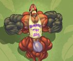 2019 5_fingers abs anthro anthrofied bat batty_koda big_muscles big_pecs black_ears brown_body brown_fur bulge clothed clothing colored detailed df43_(artist) digital_drawing_(artwork) digital_media_(artwork) english_text erect_nipples excited fangs ferngully fingers fur glistening glistening_arms glistening_body glistening_clothing glistening_fur glistening_legs glistening_muscles glistening_pecs glistening_thighs glistening_thong glistening_underwear grey_arms hair happy hi_res huge_muscles huge_pecs humanoid_hands hyper hyper_muscles hyper_pecs leaf_background looking_at_self looking_down_at_self male mammal megabat multicolored_body multicolored_fur muscular muscular_anthro muscular_male nipples open_mouth pecs pink_inner_ear pink_nipples pinup pose purple_clothing purple_text purple_thong purple_underwear red_eyes ribs shaded shadow sharp_teeth shirt skimpy small_hands small_head smile snout solo tan_body tan_chest tan_fur tan_hair tank_top teeth text text_on_clothing text_on_shirt text_on_tank_top text_on_topwear thick_arms thick_calves thick_thighs thong topwear two_tone_body two_tone_fur underwear vein veiny_muscles white_clothing white_shirt white_tank_top white_topwear white_undershirt yellow_sclera