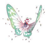  2019 2_toes 3_fingers absurd_res action_pose ambiguous_gender antennae_(anatomy) arthropod blue_nose cloud compound_eyes fangs feral fingers flying full-length_portrait gigantamax_butterfree gigantamax_pok&eacute;mon green_antennae green_wings hi_res insect insect_wings lepidopteran lepidopteran_wings nintendo official_art pok&eacute;mon pok&eacute;mon_(species) portrait pose purple_body red_eyes shaded simple_background solo suspended_in_midair toes two_tone_wings unknown_artist video_games white_background white_wings wings 