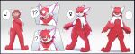 2023 absurd_res ambiguous_gender anthro biped black_border blonde_hair blue_markings border colored confusion crotch_tuft featureless_crotch female_symbol gender_symbol gender_transformation generation_3_pokemon glistening glistening_body grey_background hair hi_res human human_to_anthro latex latias legendary_pokemon looking_at_hand male_(lore) mammal markings motion_lines mtf_transformation nintendo nude pictographics pokemon pokemon_(species) red_body red_hair sequence shaded simple_background solo species_transformation standing suit_transformation symbol transformation transformation_sequence transformation_through_magic tuft white_markings wolferion yellow_eyes