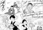  +++ 4girls :d apt._(rose_&amp;_bruno_mars) bass_drum blazer blunt_bangs cellphone commentary_request drooling drum drum_set drumsticks emphasis_lines fake_facial_hair fake_mustache fujii_ayame futsuu_no_keion-bu greyscale hatono_chihiro heartbreak_(futsuu_no_keion-bu) highres holding holding_drumsticks holding_phone instrument jacket kouyama_rin long_sleeves lyrics mixed-language_text monochrome mouth_drool multiple_girls multiple_views music neck_ribbon open_clothes open_jacket own_hands_together phone playing_drum pose_imitation ribbon ringopaisa school_uniform short_hair singing smartphone smile speech_bubble sunglasses sweater_vest translation_request uchida_momo upper_body winter_uniform 