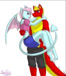  chiropteran digital_media_(artwork) dragon girly hi_res lambirn mammal scalie terry_(character) wings 