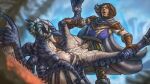 anthro anthro_penetrated armor balls beard blizzard_entertainment blue_body blue_scales bodily_fluids breasts brown_hair chainmail clothed clothed_human clothed_male clothing cum cum_in_vagina cum_inside cum_on_body cum_on_breasts dracthyr dragon duo european_mythology facial_hair female female_on_human female_penetrated from_front_position genital_fluids genitals gloves hair handwear horn horn_jewelry horn_ring human human_on_anthro human_penetrating human_penetrating_anthro human_penetrating_female interspecies jewelry knight lorien_(shadowoftudhope) male male/female male_on_anthro male_penetrating male_penetrating_anthro male_penetrating_female mammal membrane_(anatomy) membranous_wings mythological_creature mythological_scalie mythology neryxon nipples nude nude_anthro nude_female open_mouth penetration penile penile_penetration penis penis_in_vagina penis_poking_out ring_(jewelry) scales scalie sex spread_legs spreading vaginal vaginal_penetration venragosa_(fluffyvenra) vulva warcraft warrior western_dragon wings