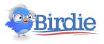  2016 avian beak bernie_sanders bird birdie_sanders eyewear feathers glasses humor meme politics simple_background solo text white_background 