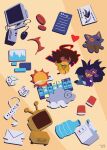  animated animated_gif ant_tenna artist_name black_background c._round cloud computer_mouse crown cup cuptain_(deltarune) deltarune dice disposable_cup electrical_outlet elnina_(deltarune) english_commentary envelope heart highres jevil kris_(dark_world)_(deltarune) kris_(deltarune) lanino_(deltarune) mizzle_(deltarune) monitor pippins_(deltarune) queen_(deltarune) ralsei ramb_(deltarune) rouxls_kaard schedule seam_(deltarune) soul_(deltarune) spamton_g._spamton sun susie_(dark_world)_(deltarune) susie_(deltarune) tasque_manager television viviiyon water_cooler yellow_background 