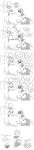  2023 absurd_res anthro belly big_belly blahblah866 breasts burping butt coco_(blahblah866) digital_media_(artwork) duo espathra eyewear female generation_5_pokemon generation_7_pokemon generation_9_pokemon glasses hi_res lilligant long_image nintendo overweight phera_(blahblah866) pheromosa pokemon pokemon_(species) tall_image text ultra_beast 