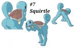  16:10 anthro anthrofied anus big_butt blue_body blue_skin breasts bubble butt darkimpulses female multiple_poses nintendo nipples nude pok&eacute;mon pok&eacute;mon_(species) pok&eacute;morph pose pussy reptile scalie simple_background solo squirtle video_games white_background 
