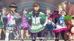  6+boys absurdres aston_machan_(umamusume) bare_shoulders black_gloves black_hair black_hat black_jacket black_pantyhose black_shorts blue_skirt brown_hair cheesecake_(artist) clenched_teeth closed_mouth cosplay crossdressing crossdressing_(mtf) dark-skinned_male dark_skin dress glasses gloves green_dress grey_hair hat heart heart_hands highres jacket kitahara_jou long_sleeves looking_at_viewer male_focus mejiro_mcqueen_(umamusume) mejiro_mcqueen_(umamusume)_(cosplay) mihono_bourbon_(umamusume) mihono_bourbon_(umamusume)_(cosplay) multiple_boys narita_top_road_(umamusume) narita_top_road_(umamusume)_(cosplay) nase_hidehito oguri_cap_(umamusume) oguri_cap_(umamusume)_(cosplay) okita_trainer one_eye_closed open_mouth pantyhose pink_dress shirt shorts silence_suzuka_(umamusume) silence_suzuka_(umamusume)_(cosplay) skirt smile stuffed_animal stuffed_toy team_spica&#039;s_trainer teeth trainer_(umamusume) trainer_kuronuma trainer_minamizaka twin_turbo_(umamusume) twin_turbo_(umamusume)_(cosplay) two-tone_hoodie umamusume upper_teeth_only white_gloves white_shirt white_skirt 