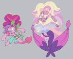  2019 alternate_species cartoon_network crossover digital_media_(artwork) floette florges itoruna nintendo pok&eacute;mon pok&eacute;mon_(species) rainbow_quartz_(steven_universe) rainbow_quartz_2.0_(steven_universe) steven_universe video_games 