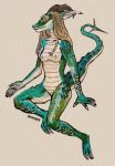  anthro dragon drawain female full-length_portrait hi_res pinup portrait pose scalie solo 