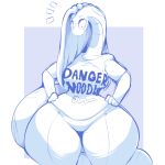  1:1 2019 absurd_res anthro big_breasts breasts clothing elyssa_(trinity-fate62) emanata eyewear fangs female glasses hair hi_res huge_hips huge_thighs hyper hyper_hips hyper_thighs long_hair non-mammal_breasts reptile scalie shirt small_waist snake solo text thick_thighs topwear trinity-fate62 wide_hips 