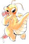  2019 animal_genitalia blush bodily_fluids censored cum cum_drip cum_in_mouth cum_inside cum_on_face disembodied_penis doneru dragon dragonite dripping genital_fluids genital_slit looking_at_viewer male male/male nintendo open_mouth oral penis pok&eacute;mon pok&eacute;mon_(species) simple_background slit solo_focus tapering_penis video_games white_background wings 