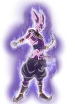  anthro au baggy_pants balls boots chiritea clothing dragon_ball dragon_ball_super dyspo_(dragon_ball_super) ear_piercing erection footwear gloves hakaishin_dyspo handwear hi_res humanoid_penis jewelry lagomorph male mammal penis piercing 