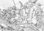  2018 3_toes 4_fingers 5_fingers abs anal anal_penetration anthro anthro_on_anthro anthro_penetrated anthro_penetrating anthro_penetrating_anthro anus armor balls belt biceps big_balls big_muscles big_penis black_and_white butt circumcised claw_(weapon) claws clothed clothing cloud detailed_background digimon digimon_(species) digital_media_(artwork) dragon duo english_text erection eyes_closed fangs fingers fur hair headgear headwear helmet horn humanoid_penis kneeling larger_male logo lying male male/male male_penetrated male_penetrating male_penetrating_male mammal marine melee_weapon monochrome muscular muscular_male nexus nipples on_back on_ground open_mouth outside partially_clothed pecs penetration penis pinniped scalie sex shaded shell size_difference sketch sky spiked_shell spikes teeth text toe_claws toes tongue tongue_out tusks vein veiny_penis walrus wargreymon weapon wraps wrist_wraps zudomon 