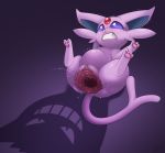  2019 3_toes abdominal_bulge ambiguous_gender bodily_fluids clitoris duo eeveelution espeon female female/ambiguous feral forced forehead_gem forked_tail fur gaping gaping_pussy gengar genital_fluids ghost hi_res invisible_sex mammal nintendo pawpads paws penetration pok&eacute;mon pok&eacute;mon_(species) purple_body purple_eyes purple_fur pussy pussy_juice rape sex shadow simple_background slimefur spirit tears toes vaginal vaginal_penetration video_games 