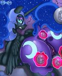  2019 anal anal_penetration anus armor butt cutie_mark dock empressbridle equid eyelashes female friendship_is_magic headgear helmet horn looking_at_viewer mammal my_little_pony nightmare_moon_(mlp) penetration pussy solo winged_unicorn wings 