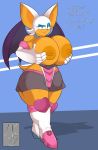  absurd_res big_breasts breasts female hi_res huge_breasts mklancer00 nipples rouge_the_bat solo sonic_(series) 