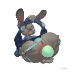  aedollon anal anal_oviposition anus butt disney egg female judy_hopps lagomorph mammal oviposition pussy solo zootopia 