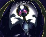  2019 anthro blush breasts featureless_breasts female latiar legendary_pok&eacute;mon looking_at_viewer lunala moon nintendo open_mouth pok&eacute;mon pok&eacute;mon_(species) pok&eacute;morph solo text video_games wings 