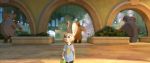  anthro bag bottomwear city clothing dan_cooper detailed_background disney group hi_res judy_hopps lagomorph leporid light lighting mammal official_art pants rabbit shirt silhouette solo solo_focus standing topwear zootopia 