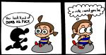  animal_crossing clothing comic english_text female game_and_watch hi_res human humanoid male mammal mr._game_and_watch nintendo text video_games vilepluff villager_(animal_crossing) 