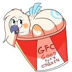 anthro avian bucket_of_chicken english_text lexi_arts male mckinley_(maddenhall) nude overweight overweight_male solo tasteful_nudity text winter_ptarmigan 