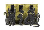  anthro breasts butt displacer_beast female hi_res iabelle multi_arm multi_limb nipples nude pussy solo tentacles varlist yellow_eyes 