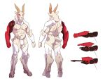  anthro bovid bulge caprine clothing cybernetics cyborg goat gun horn machine male mammal nipples ranged_weapon solo spacedog underwear weapon 