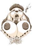  absurd_res anthro areola big_breasts bodily_fluids breasts canid canine clothing cum cum_in_mouth cum_inside cum_on_face digital_media_(artwork) fellatio female fur genital_fluids hair hat headgear headwear hi_res looking_at_viewer male male/female mammal munsu89 nipples open_mouth oral penile penis sex titfuck tongue 