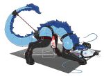  2025 2_horns alpha_channel armwear ass_up barbel_(anatomy) bdsm belt belt_bondage blue_body blue_mane bodily_fluids bondage bondage_gear bondage_gloves boots bound chained_to_floor clothing cum cum_container digital_drawing_(artwork) digital_media_(artwork) dragon elbow_gloves eyebrows feral flesh_whiskers footwear gagaga_ram genital_fluids genitals gloves handwear hi_res hoof_boots hoof_gloves horn korean_description leaking_cum legwear long_tail male mane mythological_creature mythological_scalie mythology penile penis penis_milking penis_milking_machine petplay ponyplay restrained roleplay scales scalie shaded shoes side_view solo tail tail_restraint tail_tuft thigh_boots thigh_highs tuft ventral_scales wingless_dragon 