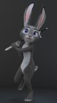  2019 3d_(artwork) anthro black_background claws digital_media_(artwork) disney eyebrows eyelashes featureless_chest featureless_crotch female fingers fur grey_body grey_fur hi_res holding_object holding_weapon judy_hopps lagomorph leporid long_ears mammal melee_weapon melo multicolored_body multicolored_ears multicolored_fur nude open_mouth pink_nose purple_eyes rabbit short_tail simple_background solo sword teeth toes weapon white_body white_fur zootopia 