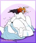  &lt;3 anal anthro ass_up big_butt blush buns butt cunnilingus curvaceous curves curvy_figure digital_media_(artwork) dragon dragunny duo eating facesitting female hair hi_res horn hot-gothics hybrid lagomorph leporid male male/female mammal morphi morphi_(character) nude open_mouth oral overweight rabbit red_hair rimming sex simple_background slightly_chubby thick_thighs vaginal voluptuous wide_hips wings 