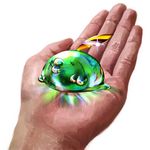  gold gulpin hands higami_akabane in_palm pokemon pokemon_(creature) shiny simple_background 
