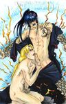  2boys abs anal_fingering angry ball_squeeze bdsm black_hair blonde_hair bondage bound bound_wrists boy_rape color d.gray-man erection fingering glans howard_link kanda_yuu kneeling legs_held_open licking long_hair magic male male_focus male_only masturbation multiple_boys multiple_males muscle nipples nude open_clothes open_shirt oral pants_down paper penis rape restrained shirt spread_eagle squeezing_testicles tattoo tentacle tentacles_on_male testicles tongue uncensored undressing uniform yaoi yell 