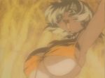  animated animated_gif blonde_hair bounce bouncing_breasts breast_expansion breasts dancing gif huge_breasts jewelry jiggle jungle_de_ikou mii mii_(jungle_de_ikou) necklace 