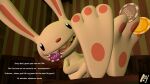 3_toes 3d_(artwork) 3d_background absurd_res aldenyates anthro big_feet digital_media_(artwork) feet foot_fetish foot_focus foot_play hi_res hindpaw lagomorph leporid male mammal max_(sam_and_max) pawpads paws poker_chip poker_table rabbit sam_and_max solo toes