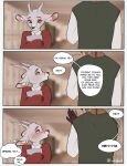 2026 5_fingers anthro antlers biped blush clothed clothed_anthro clothed_female clothed_male clothing comic deer dialogue digital_drawing_(artwork) digital_media_(artwork) duo english_text faceless_anthro faceless_character faceless_male female fingers front_view fur hi_res horn inside lentilghost male mammal rear_view ribina_(lentilghost) speech_bubble text thought_bubble