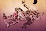 2024 2_penises 69_position animal_genitalia animal_penis anthro arms_(game) big_hands blue_eyes blush bodily_fluids champ_cheetah_(najaside) cheetah clothing cobra coiled_arms cum cum_in_mouth cum_inside cumshot cumshot_in_mouth duo ejaculation elapid_(snake) fan_character felid feline fellatio fingerless_gloves frilled_penis full-length_portrait genital_fluids genitals gloves hand_on_hip handwear hemipenes hi_res interkos joan_(najaside) king_cheetah king_cobra male male/male mammal markings multi_corona_penis multi_genitalia multi_penis nonbinary_(lore) oral penile penis portrait reptile scalie sex side_by_side_multi_penis sketch snake spots spotted_body striped_body stripes trans_(lore)