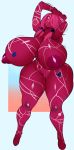  2019 big_breasts breasts curvy_figure daiidalus female hair hi_res huge_breasts humanoid jojo&#039;s_bizarre_adventure nipples not_furry nude paisley_park pink_body pink_eyes pink_hair pink_skin pussy solo stand_(jjba) thick_thighs voluptuous 