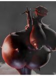 3d_(artwork) adobe_after_effects_(artwork) analog_horror anthro anus areola belly big_areola big_belly big_breasts big_butt big_nipples black_body blender_(artwork) breasts butt butt_cleavage butt_from_the_front butt_jiggle crt_effect curvy_figure digital_media_(artwork) eldritch_abomination eldritch_being eldritch_humanoid female full-length_portrait genitals glistening glistening_body glistening_skin hi_res horror_(theme) huge_areola huge_belly huge_breasts huge_butt huge_nipples humanoid hyper hyper_belly hyper_breasts hyper_butt jiggling letterbox looking_at_viewer monster monster_girl_(genre) musclegut muscular navel nipples overweight overweight_female plump_labia polygone_arts portrait presenting presenting_hindquarters puffy_anus red_body shell slightly_chubby slightly_chubby_female smile smiling_at_viewer solo spiked_shell spikes spikes_(anatomy) the_boiled_one_phenomenon thick_thighs thigh_jiggle voluptuous voluptuous_female vulva wide_hips
