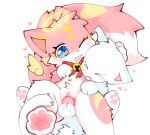 2026 animal_genitalia animal_penis anthro anthro_on_anthro anthro_penetrated anthro_penetrating anthro_penetrating_anthro anus bell bell_collar blep blue_eyes blush bodily_fluids bow_ribbon cat_tail collar domestic_cat duo eyelashes eyes_closed feet felid feline felis female female_on_top female_penetrated fluffy fluffy_tail from_behind_position front_view fur genital_fluids genitals halo hand_on_leg happy happy_sex heart_(marking) heart_pupils hearts_around_body hindpaw hug hugging_another hugging_from_behind kirichiiii looking_at_another looking_at_partner male male/female male_penetrating male_penetrating_female mammal markings multicolored_body multicolored_fur on_lap on_top one_eye_closed paws penetration penile penile_penetration penis pink_body pink_fur semi-anthro sex simple_background sitting_on_lap tail tail_around_leg tongue tongue_out vaginal vaginal_penetration white_background white_body white_fur