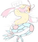 :< after_sex animal_genitalia animal_vulva bed bedding big_pupils blush blushing_profusely bodily_fluids cetacean_genitalia cetacean_vulva cum cum_inside cum_on_body cum_on_vulva cum_splatter cum_trail emoticon female feral furniture generation_3_pokemon genital_fluids genitals heart_eyes heart_reaction heart_symbol looking_down looking_down_at_self lying lying_on_bed meme milotic moocow nintendo on_bed open_mouth pillow pokemon pokemon_(species) pupils red_eyes shaded shaking simple_background simple_shading solo sweat trembling white_background yes-no_pillow yes_pillow