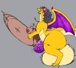 abdominal_bulge anthro anthro_on_feral areola balls bestiality big_areola big_balls big_breasts big_butt big_penis blush bodily_fluids breasts butt canid canine canis commander_(commanderthings) commanderthings corruption cum cum_inside dragon duo errous_la_fortuna extreme_penetration eyes_closed female feral genital_fluids genitals hi_res huge_balls huge_breasts huge_butt huge_penis hyper hyper_abdominal_bulge hyper_balls hyper_butt hyper_genitalia hyper_penis male male/female mammal milo_grande mythological_creature mythological_scalie mythology nin'fea nipples nude penetration penis precum scalie sex size_difference smaller_penetrated stand_and_carry_position standing standing_sex wings wolf