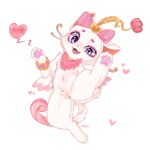 1:1 blush blush_lines breasts chest_tuft clitoral_hood clitoris digitigrade domestic_cat eyelashes felid feline felis female feral flower genitals heart_eyes heart_symbol heartseeker_yuumi hi_res league_of_legends looking_at_viewer mammal narrowed_eyes navel nipples pawpads paws pink_nipples pink_nose pink_pawpads plant presenting presenting_vulva purple_eyes raised_leg ribbons riot_games simple_background smile solo spread_legs spreading standing tail teats tencent text thick_thighs tongue ttaki tuft vaginal vulva white_body wings yuumi_(lol)