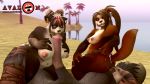  16:9 2019 3d_(artwork) 4k absurd_res anthro avalonsfm big_breasts biped blizzard_entertainment bovid bovine breasts butt digital_media_(artwork) duo_focus female female_focus group group_sex hi_res licking male male/female mammal oral pandaren penile penis penis_lick sex threesome titfuck tongue tongue_out ursid video_games warcraft 
