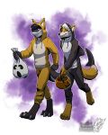  alexander_wedlin anthro candy canid canine clothing costume digitigrade ezekiel_wedlin fin fish food fox halloween hi_res holidays hoodie male mammal marine shark topwear trick-or-treat vallhund 