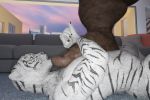  3d_(artwork) alphafurs digital_media_(artwork) felid hi_res mammal pantherine tiger 