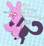 2025 abdominal_bulge absurd_res anthro anthro_on_anthro anthro_penetrated anthro_penetrating anthro_penetrating_anthro arm_tuft big_penis black_body blue_background bodily_fluids breast_grab breast_squish breasts cervical_contact defunctumbra digitigrade duo english_text felid feline female female_penetrated gelbun genitals glistening glistening_body goo_creature grey_body hair hand_on_breast hi_res huge_penis internal knee_tuft lagomorph leg_tuft looking_pleasured male male/female male_penetrating male_penetrating_female mammal motion_lines narrowed_eyes no_pupils nude nude_anthro nude_female nude_male onomatopoeia penetration penile penile_penetration penis penis_in_vagina pink_body pink_tail pink_tongue plap saliva sex shoulder_tuft simple_background size_difference sound_effects squish tail tail_tuft text thrust_lines thrusting tongue tongue_out translucent translucent_body tuft umbra_(defunctumbra) vaginal vaginal_penetration white_hair